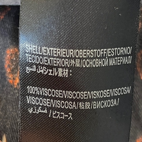 ANTHROPOLOGIE FARM RIO Women’s Black Boho Print Viscose Harem Pants Size XS - Picture 5 of 6